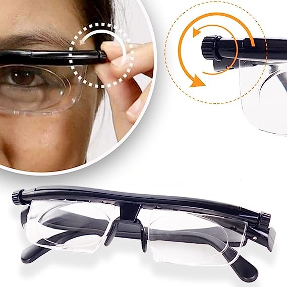 olvasószemüveg állítható fókusszal